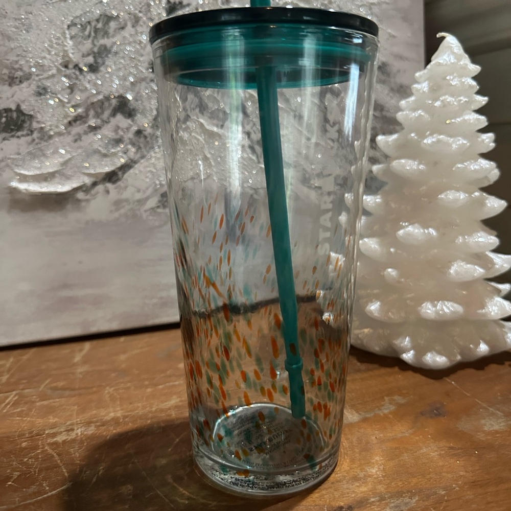Starbucks glass tumbler